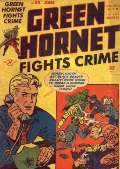 Green Hornet Fights Crime #34 Comic