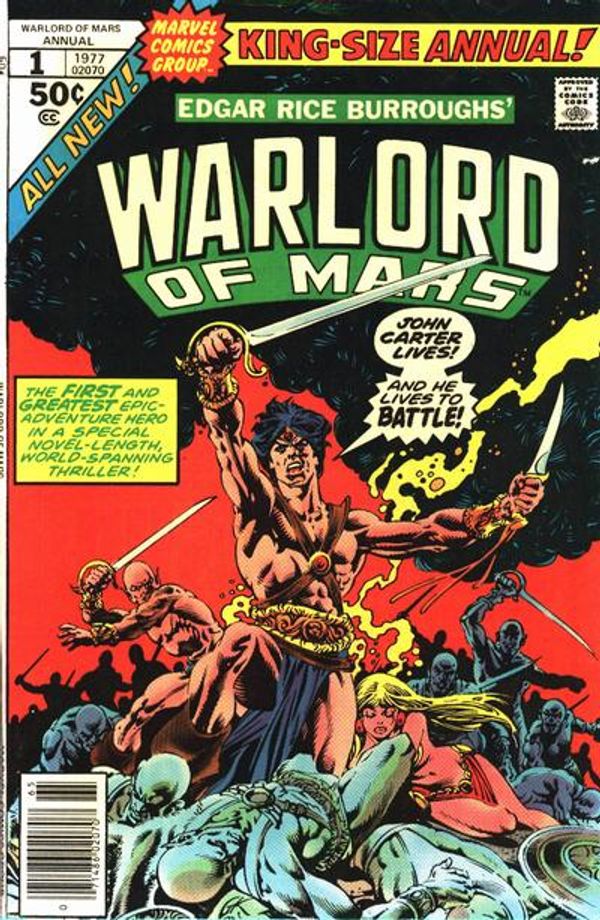 John Carter Warlord of Mars Annual #1