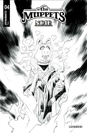 Muppets Noir #4 (Cvr D Inc 1:10 Jae Lee Line Art Variant)