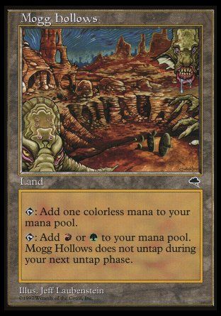 Mogg Hollows (Tempest) Trading Card