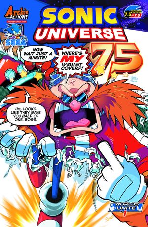 Sonic Universe #75 (Jonathan Gray Variant Cover)