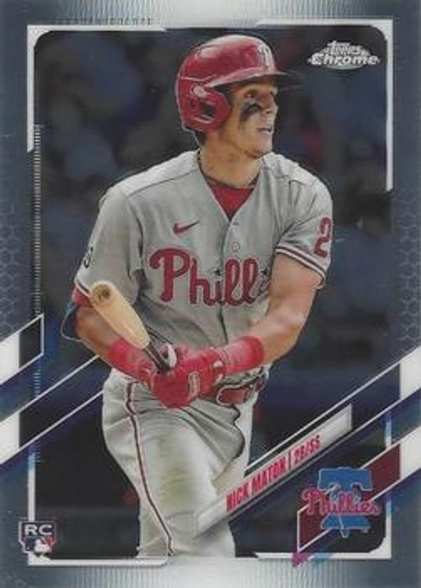 Nick Maton 2021 Topps Chrome Update Baseball #USC77