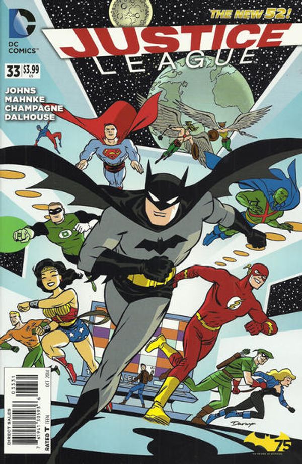 Justice League #33 (Cooke Variant Cover)