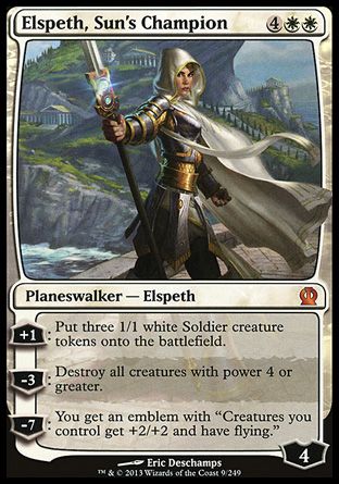 Elspeth, Sun's Champion (Theros) Trading Card