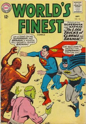アメコミリーフ World's Finest #153 1965年 CGC3.0 1946 DC Comics World's Finest Comics 21 Batman Superman CGC