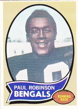 Paul Robinson 1970 Topps #137 Sports Card