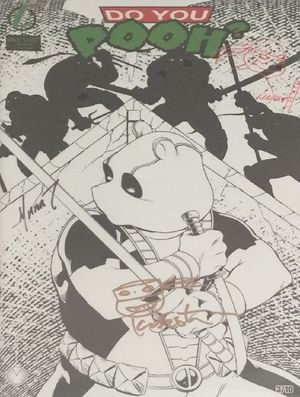 Do You Pooh #1 Tmnt Sketch Edition comic cover