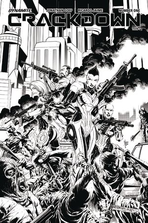 Crackdown #2 (10 Copy Jaime B&w Cover)