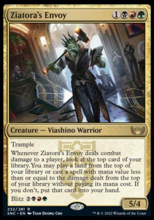 Ziatora's Envoy (Streets of New Capenna) Trading Card