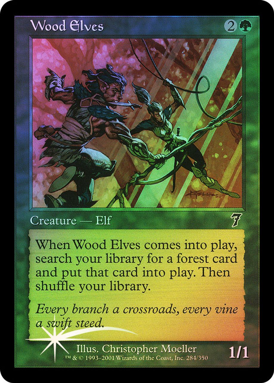 Wood Elves (7th Edition - Foil) Trading Card