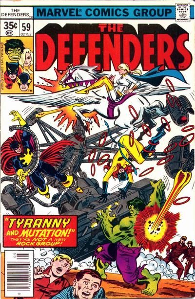 The Defenders #59 Comic