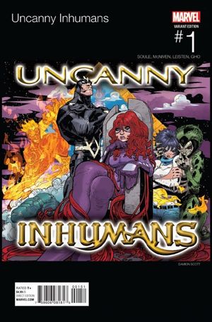 Uncanny Inhumans #1 (Scott Hip Hop Variant)