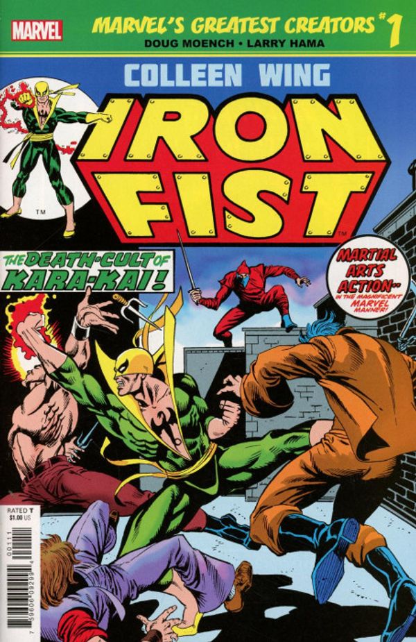 Marvel's Greatest Creators: Iron Fist-Colleen Wing #1