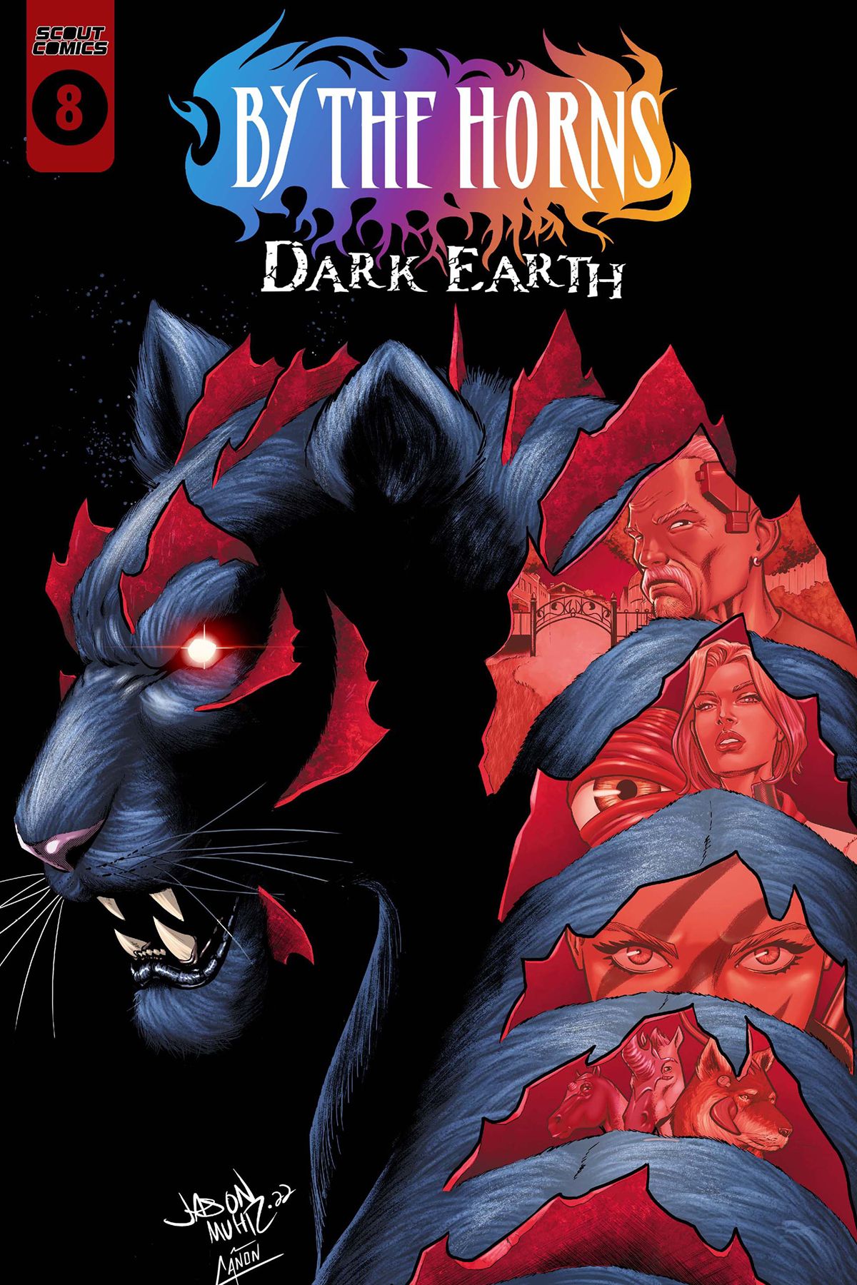 By the Horns: Dark Earth #8 Comic