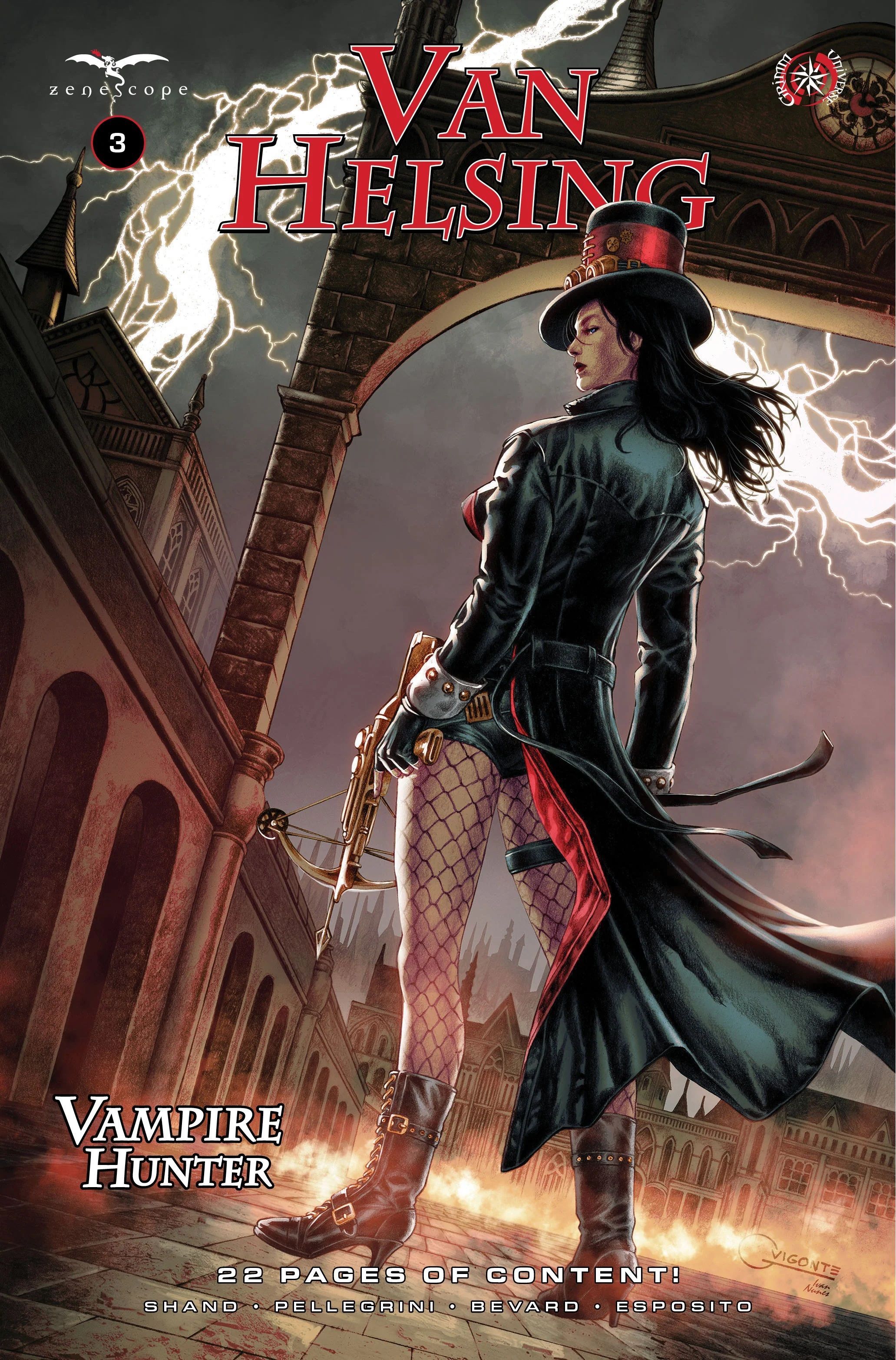 Van Helsing: Vampire Hunter #3 Comic