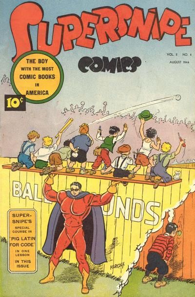Supersnipe Comics #v2#4 Comic