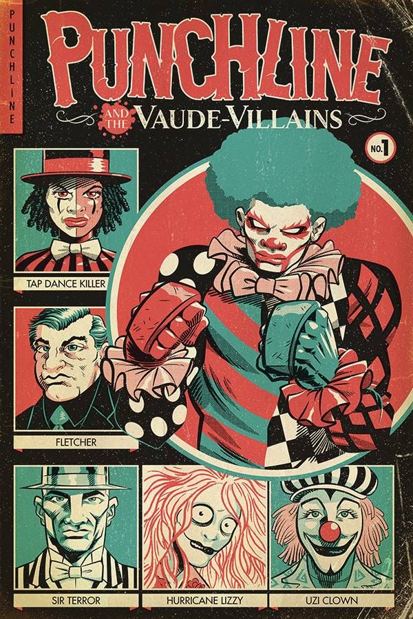 Punchline And Vaude Villains #1 (Cover B  Gonzo)
