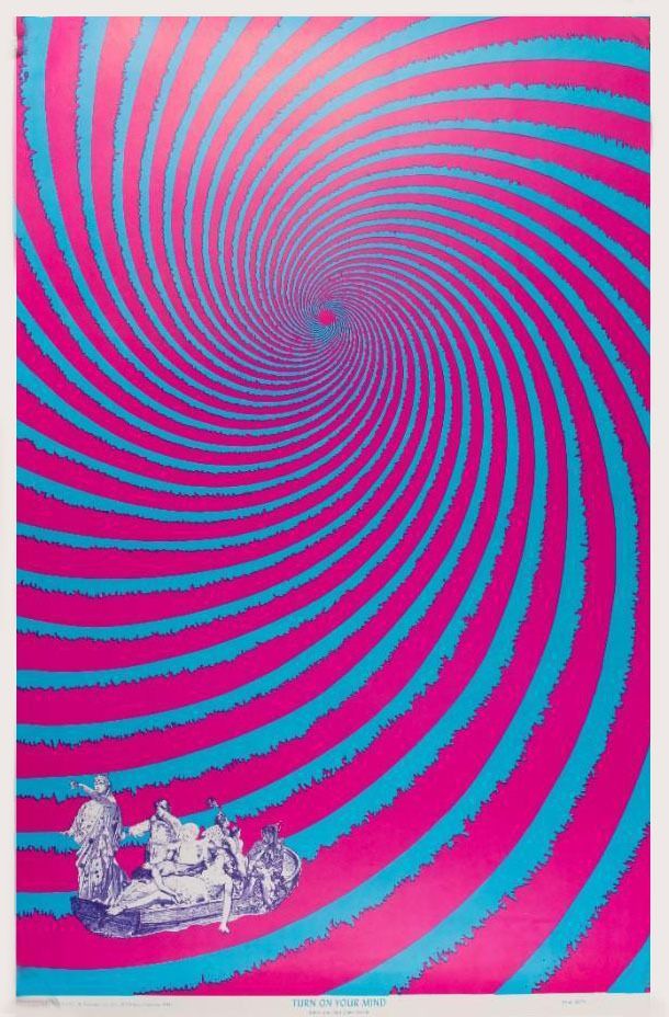 Turn on Your Mind Headshop Poster 1967 Concert Poster