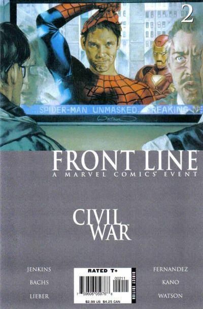 Civil War: Front Line #2 Comic