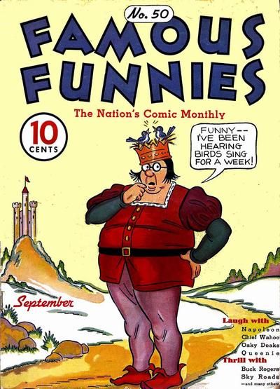 Famous Funnies #50 Comic