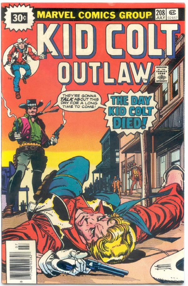 Kid Colt Outlaw #208 (30 cent variant)