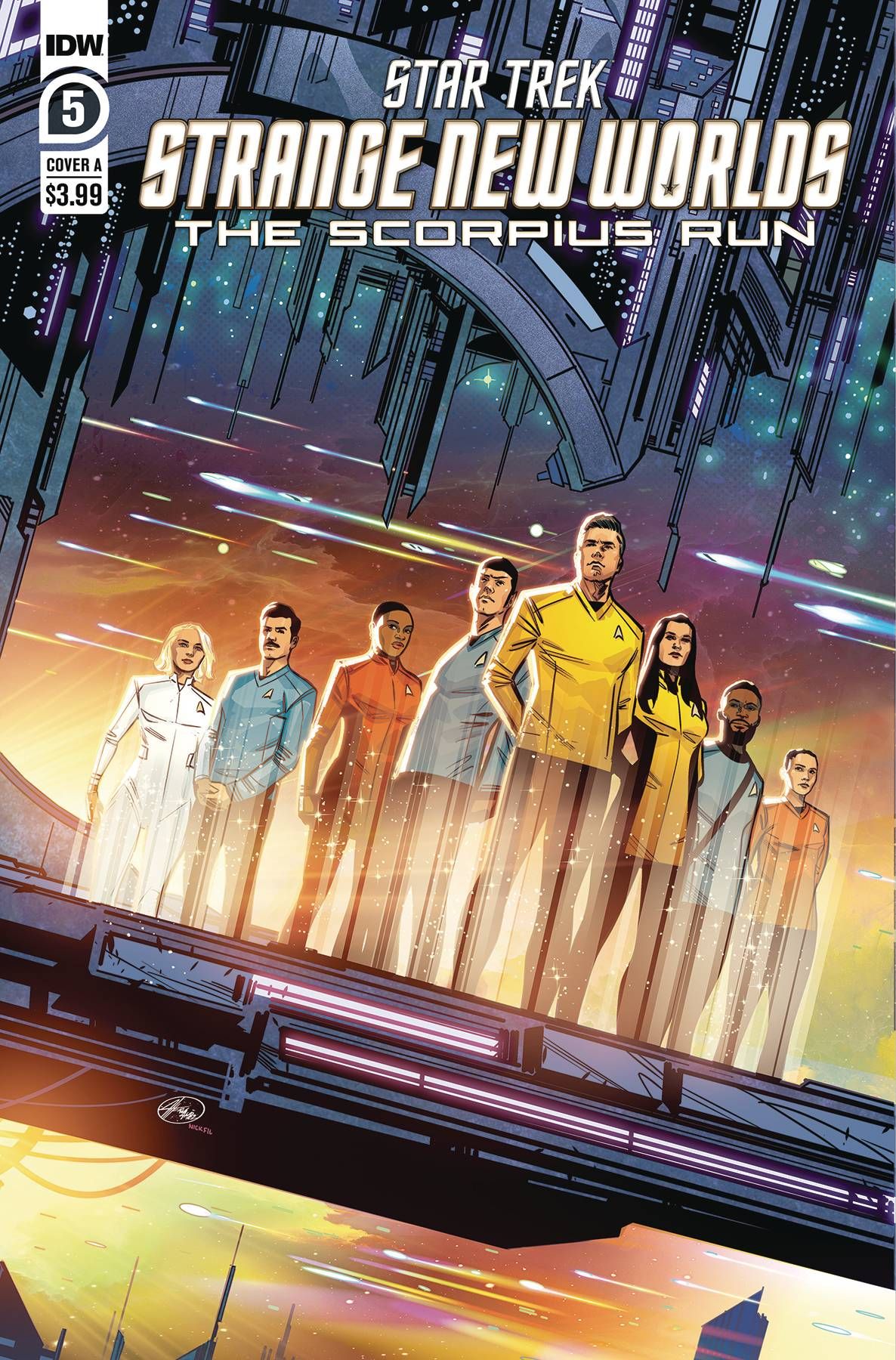 Star Trek: Strange New Worlds - The Scorpius Run #5 Comic