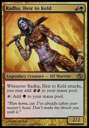 Radha, Heir to Keld (Planar Chaos) Trading Card