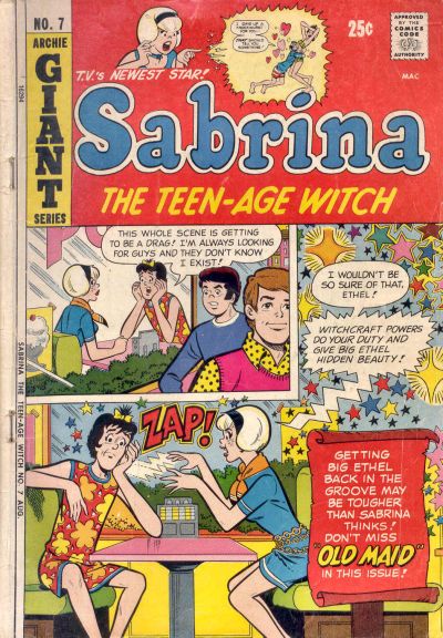 Sabrina, The Teen-Age Witch #7 Comic