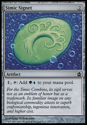 Simic Signet (MTG Commander)