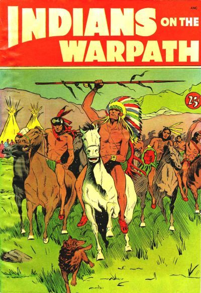 Indians on the Warpath Comic
