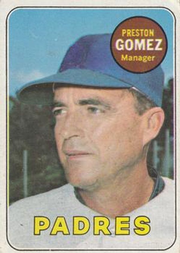 Preston Gomez 1969 Topps #74