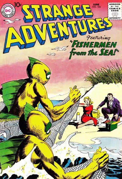Strange Adventures #105 Comic