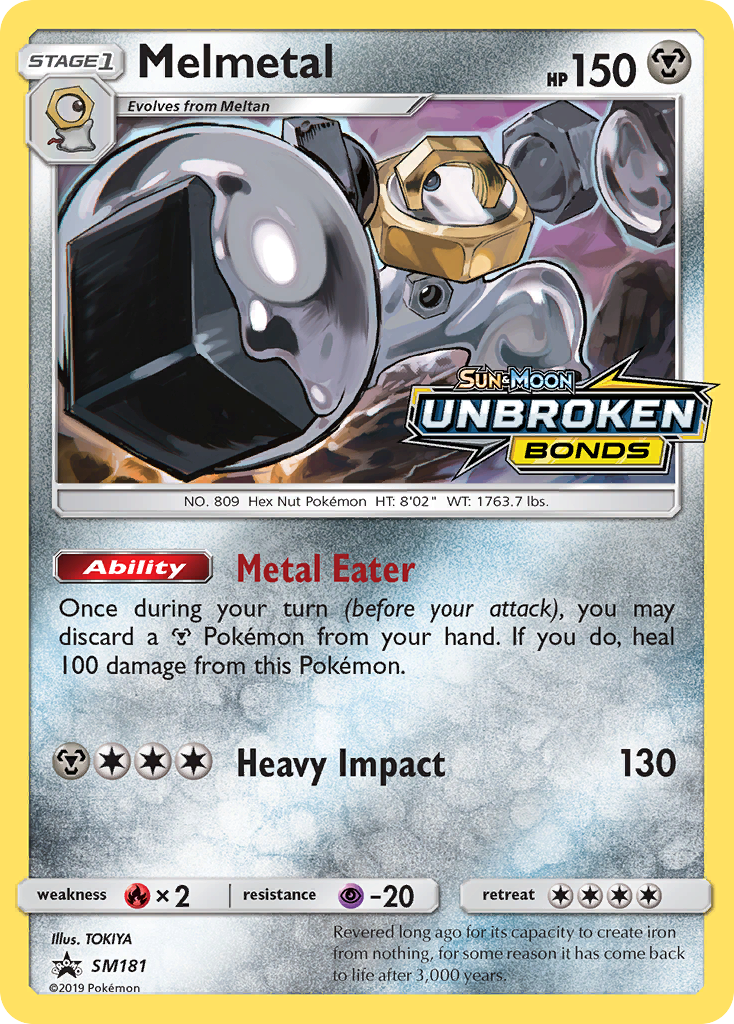 Melmetal (SM181) - SM Black Star Promos Pokémon Card