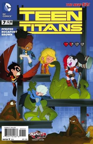 Teen Titans #7 (Harley Quinn Variant Cover)