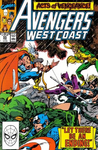Avengers West Coast #55 Comic