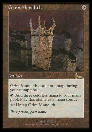 Grim Monolith (Urza's Legacy)