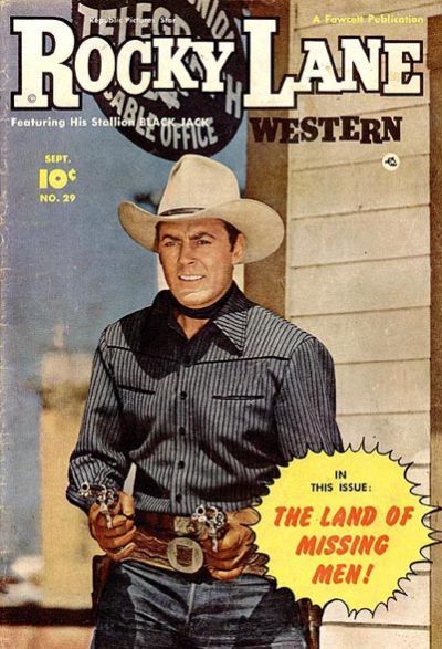 Rocky Lane Western #29 Comic