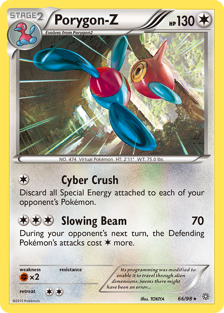 Porygon-Z (66/98) - Ancient Origins Pokémon Card