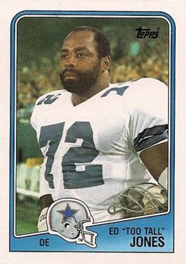 Ed "Too Tall" Jones 1988 Topps #266