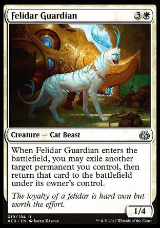 Felidar Guardian (Aether Revolt) Trading Card