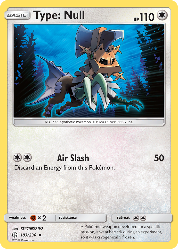 Type: Null (183/236) - Cosmic Eclipse Pokémon Card