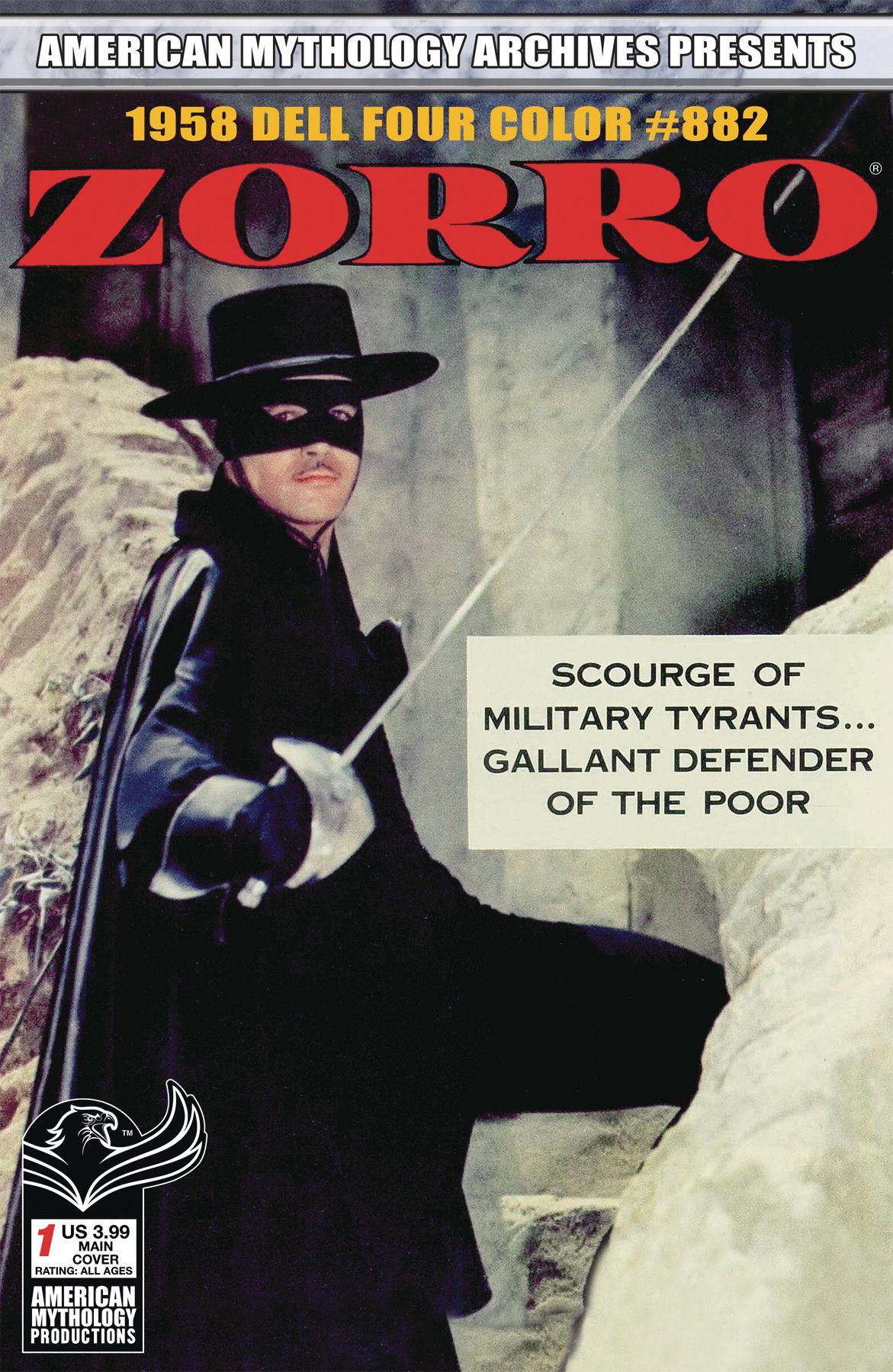 Am Archives Zorro 1958 Dell Four Color #882 #882 Comic