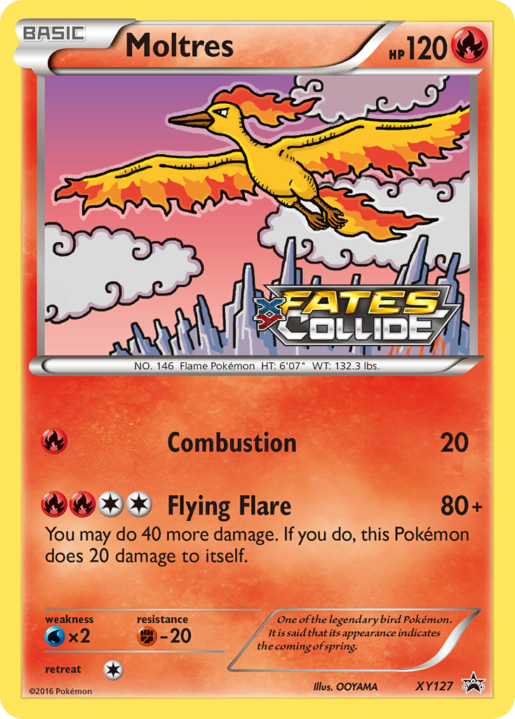 Moltres (XY127) - XY Black Star Promos Pokémon Card