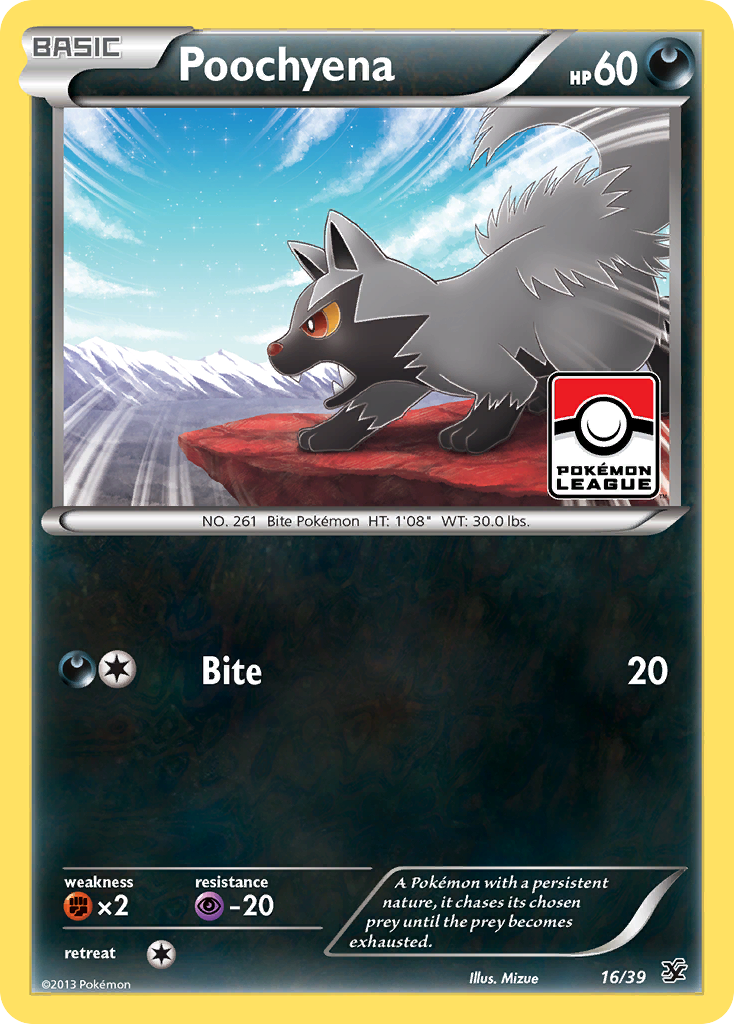 Poochyena (16/39) - Kalos Starter Set Pokémon Card