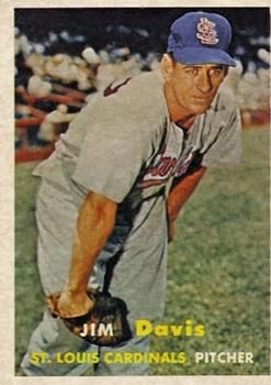 1956 Topps MLB Jim Davis Chicago Cubs #102 Baseball Card