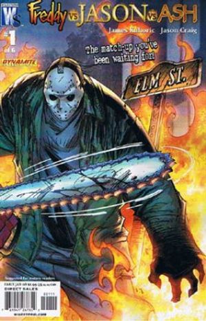 Freddy Vs. Jason Vs. Ash #1 (Jason alternate Cover)