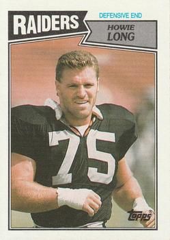 Howie Long 1987 Topps #220 Sports Card