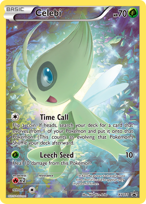 Celebi (XY111) - XY Black Star Promos