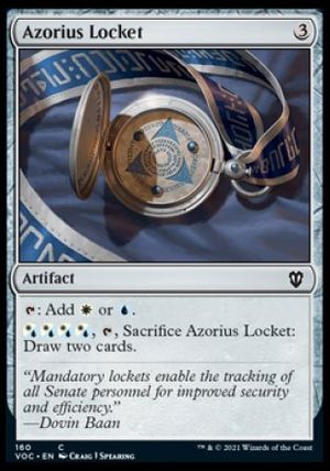 Azorius Locket (Innistrad Crimson Vow Commander Decks)