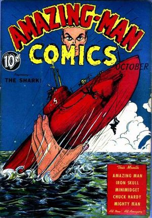 Amazing Man Comics #6